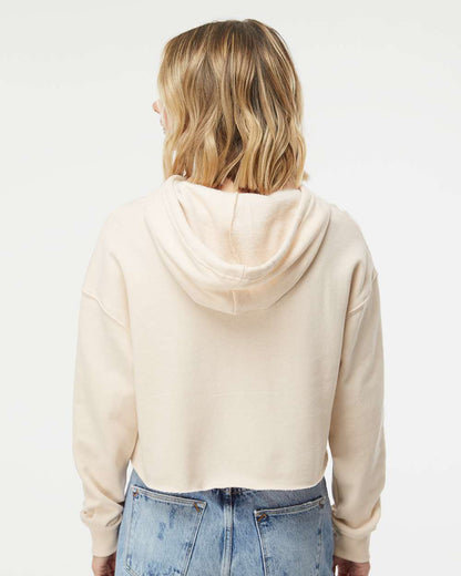 WomenÃ‚â€™s Lightweight Crop Hooded Sweatshirt