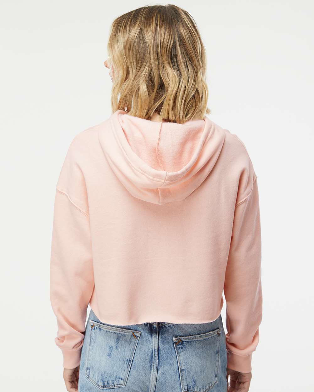 WomenÃ‚â€™s Lightweight Crop Hooded Sweatshirt