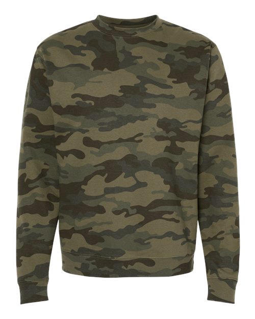 Independent Trading Co. Unisex Midweight Crewneck Sweatshirt