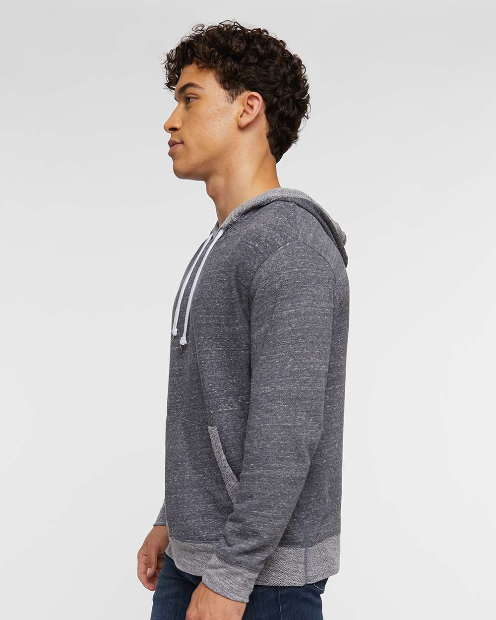 Unisex Harborside MÃƒÂ©lange French Terry Hoodie Sweatshirt
