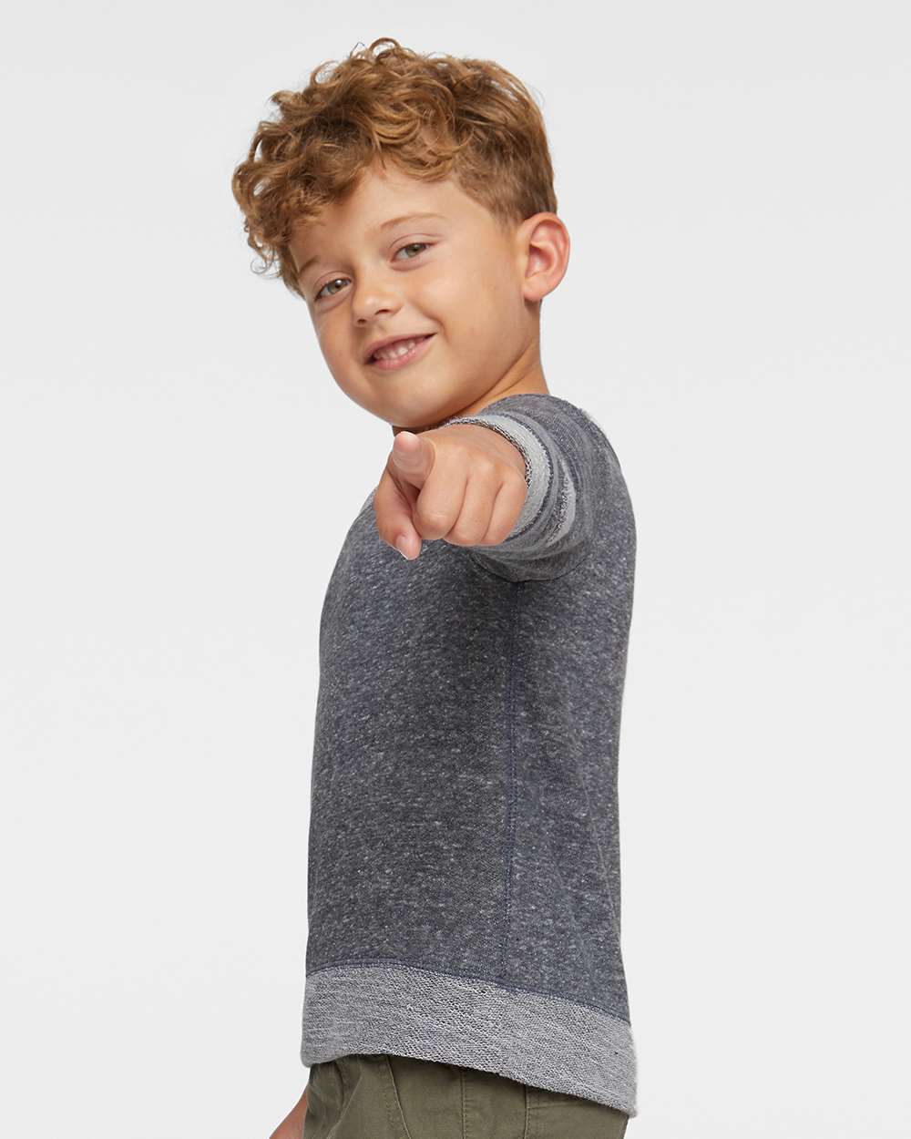Toddler Harborside MÃƒÂ©lange French Terry Crewneck Sweatshirt