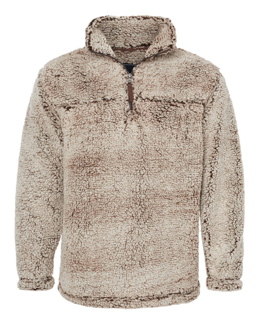 boxercraft Sherpa Quarter Zip Pullover, Warm & Cozy, Frosty Chocolate M