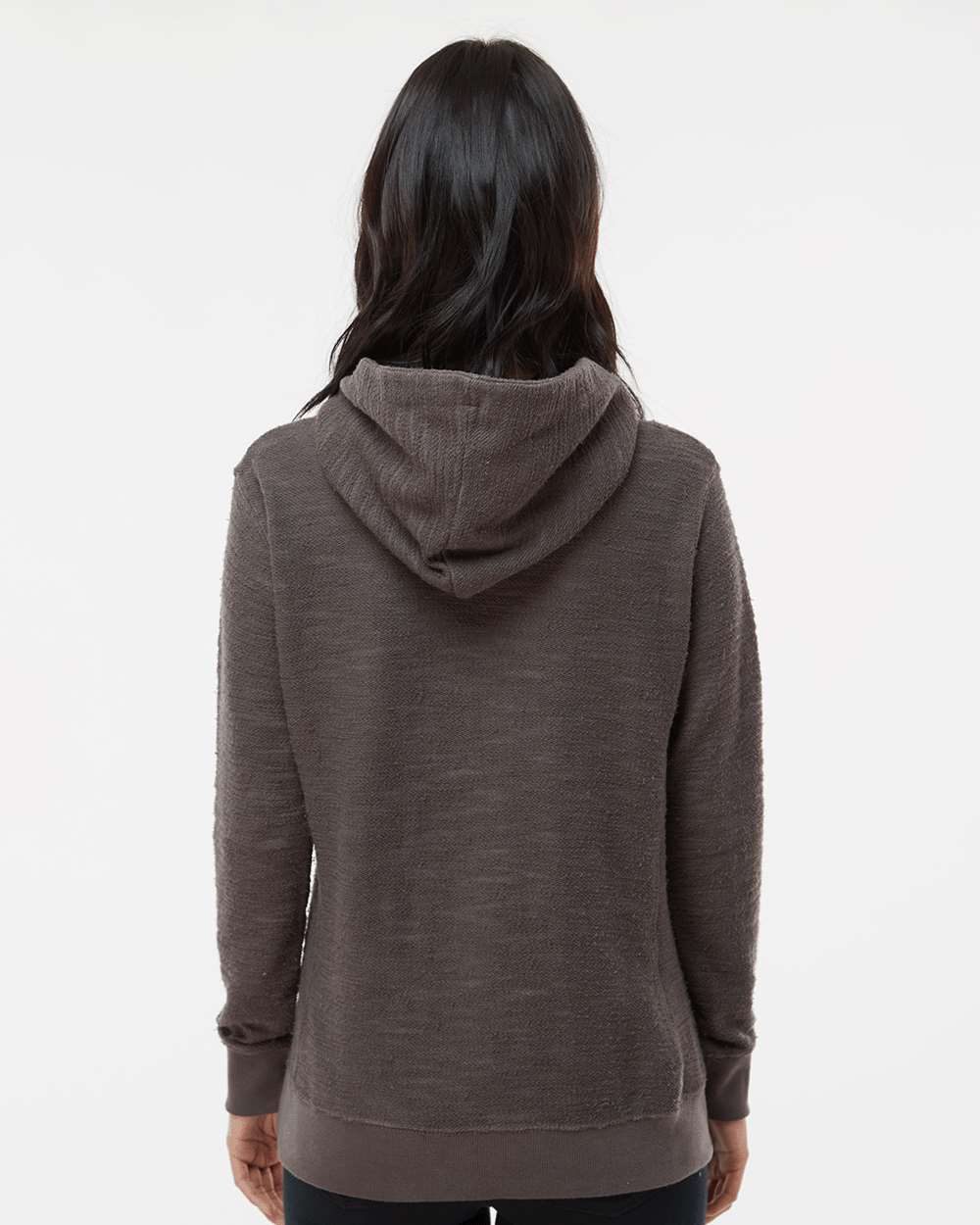 WomenÃ‚â€™s French Terry Sport Lace Scuba Hooded Sweatshirt