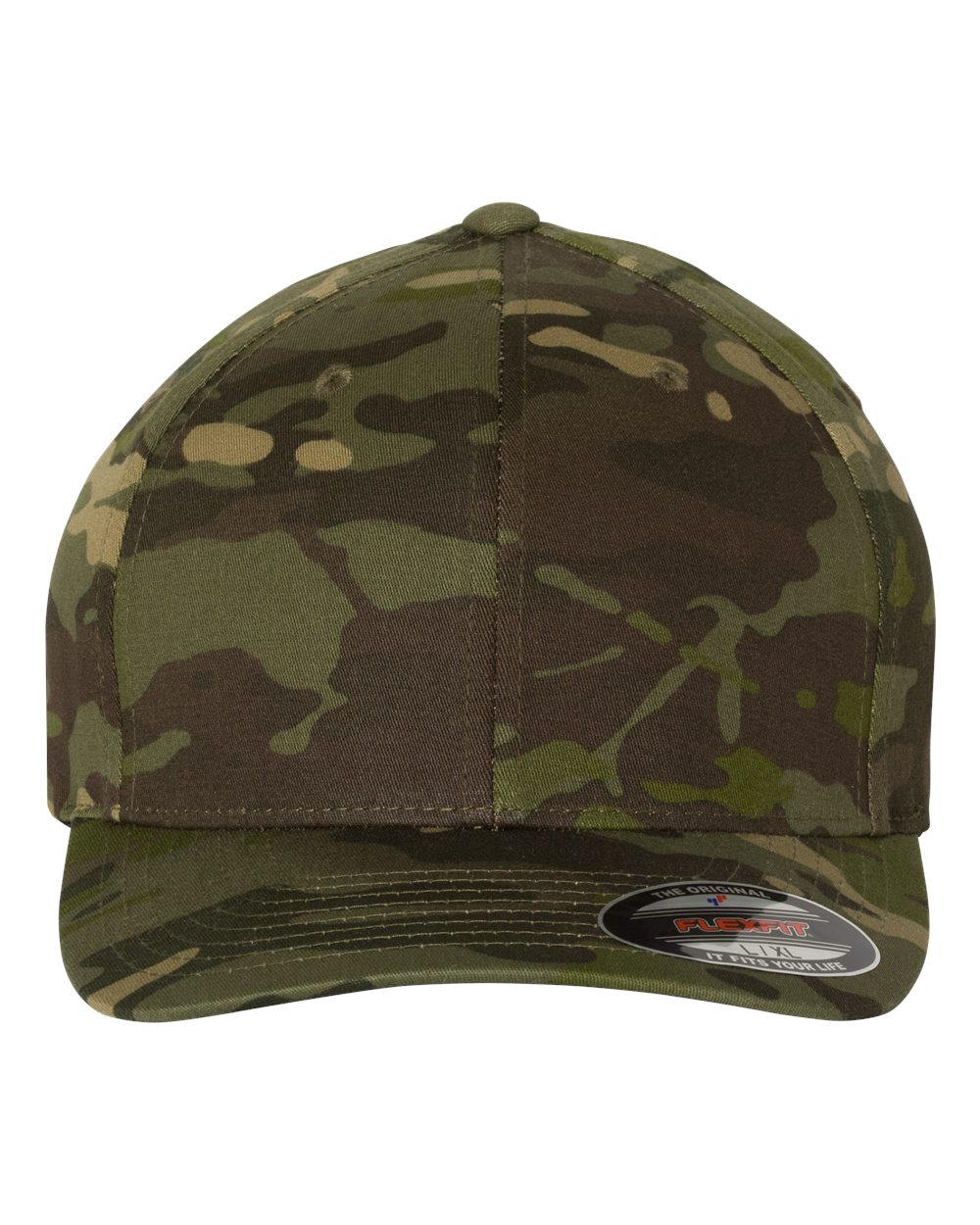Flexfit Unisex Multicam Baseball Cap, Multicam Tropic, Large-X-Large