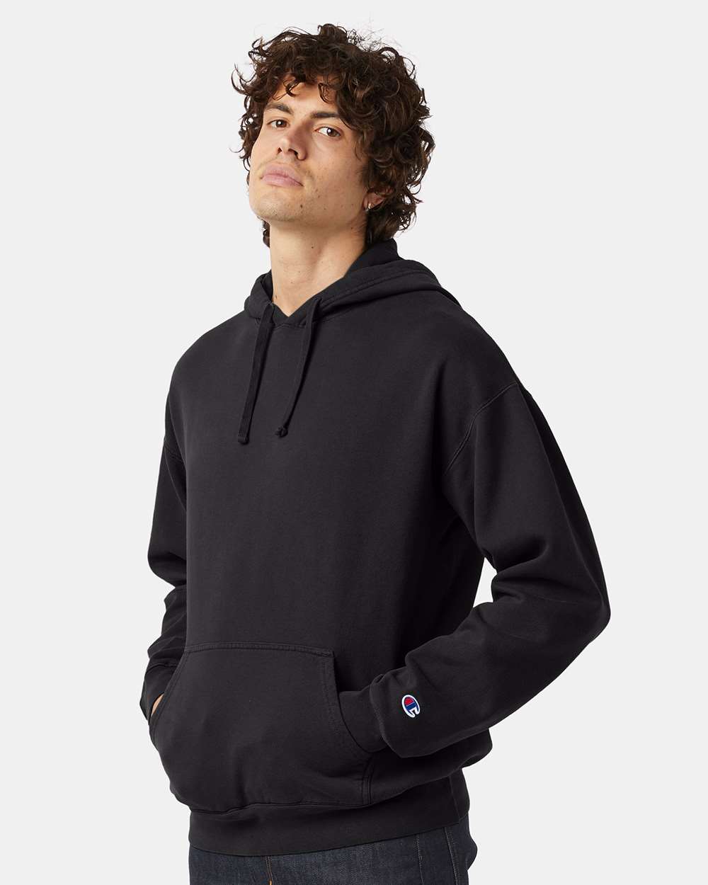 Unisex Garment-Dyed Hooded Sweatshirt