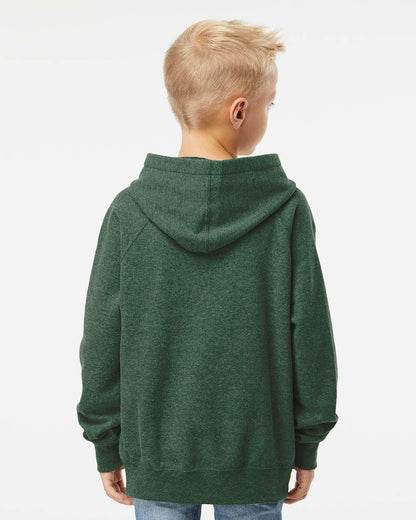 Youth Lightweight Special Blend Raglan Hooded Sweatshirt