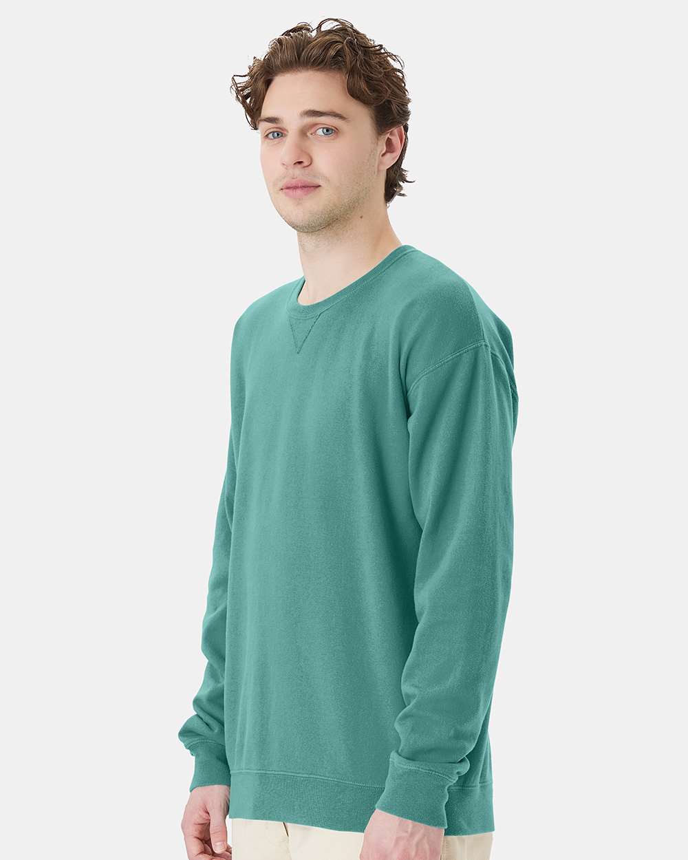 Unisex Garment-Dyed Crewneck Sweatshirt