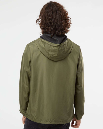 Unisex Lightweight Quarter-Zip Windbreaker Pullover Jacket