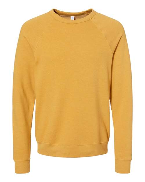 BELLA + CANVAS Unisex Sponge Fleece Raglan Crewneck Sweatshirt