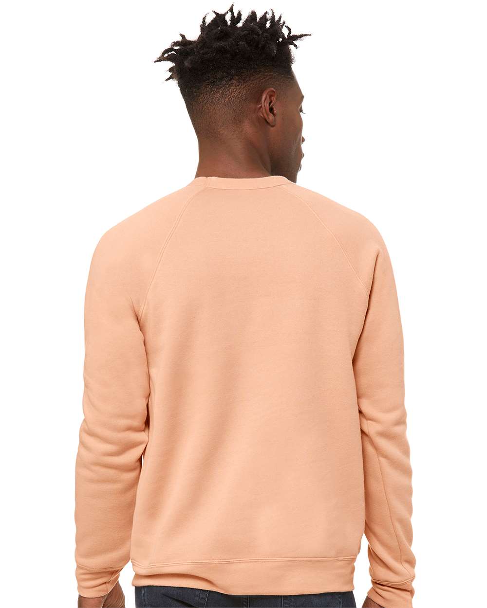 Unisex Sponge Fleece Raglan Crewneck Sweatshirt