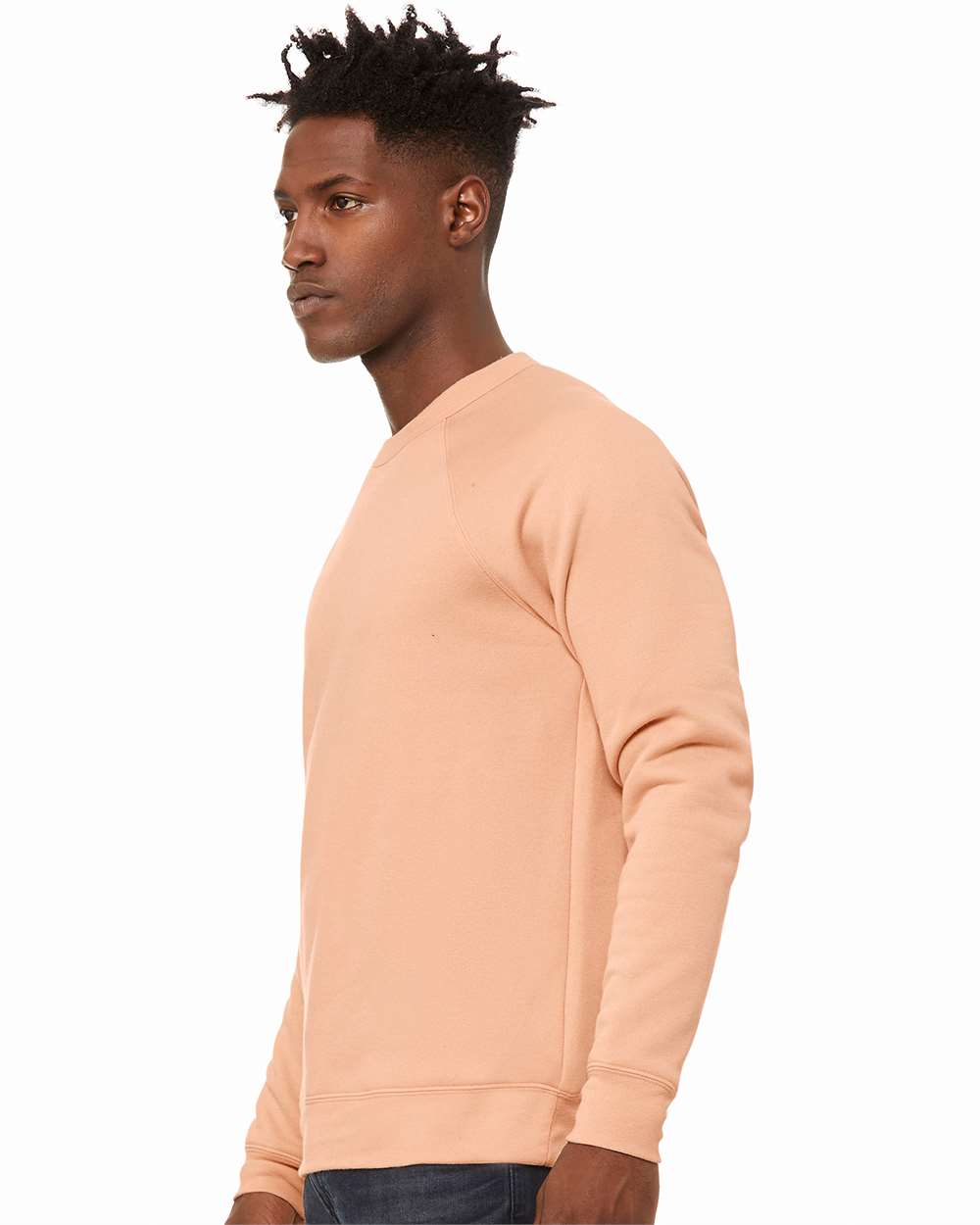 Unisex Sponge Fleece Raglan Crewneck Sweatshirt