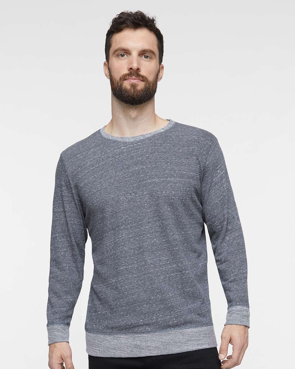 Unisex Harborside MÃƒÂ©lange French Terry Crewneck Sweatshirt
