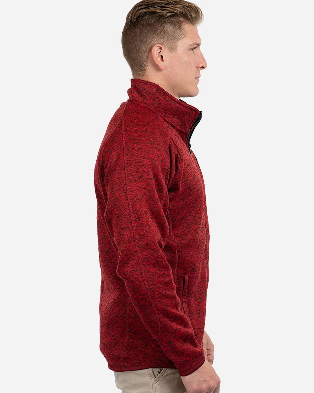 Men's Sweater Knit Jacket