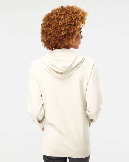 Unisex Icon Lightweight Loopback Terry Hooded Sweatshirt