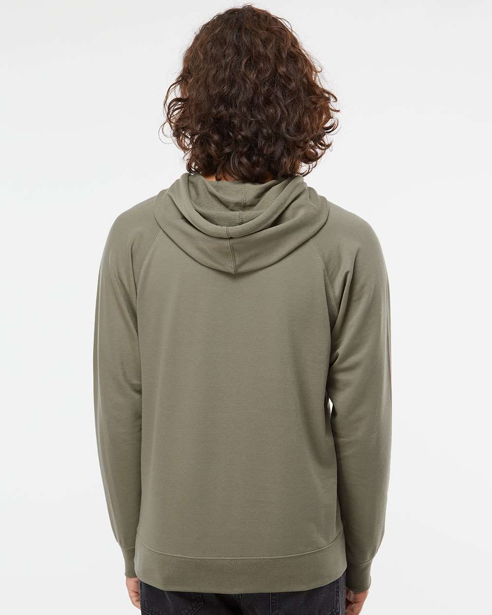 Unisex Icon Lightweight Loopback Terry Hooded Sweatshirt