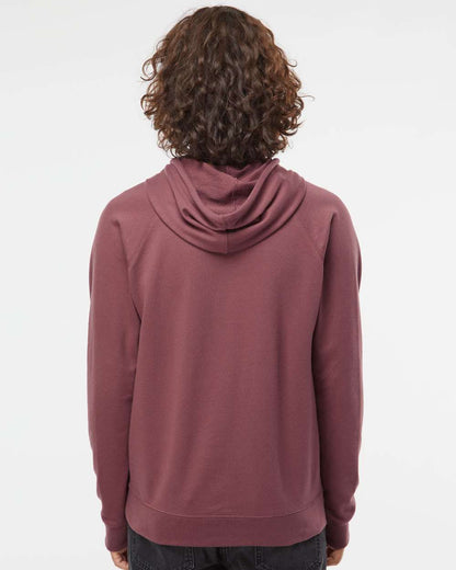 Unisex Icon Lightweight Loopback Terry Hooded Sweatshirt