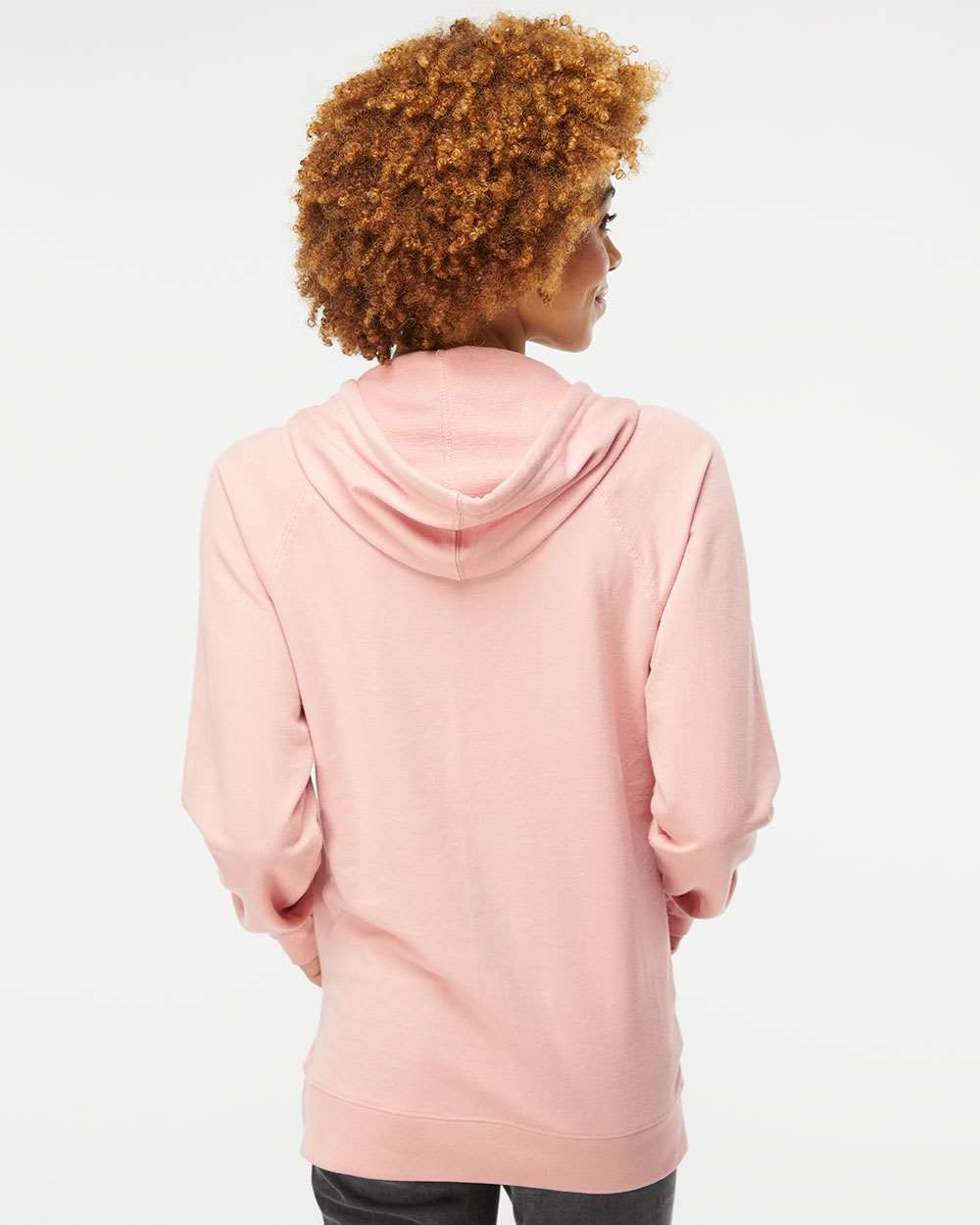 Unisex Icon Lightweight Loopback Terry Hooded Sweatshirt