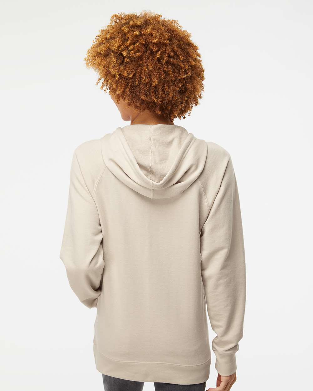 Unisex Icon Lightweight Loopback Terry Hooded Sweatshirt