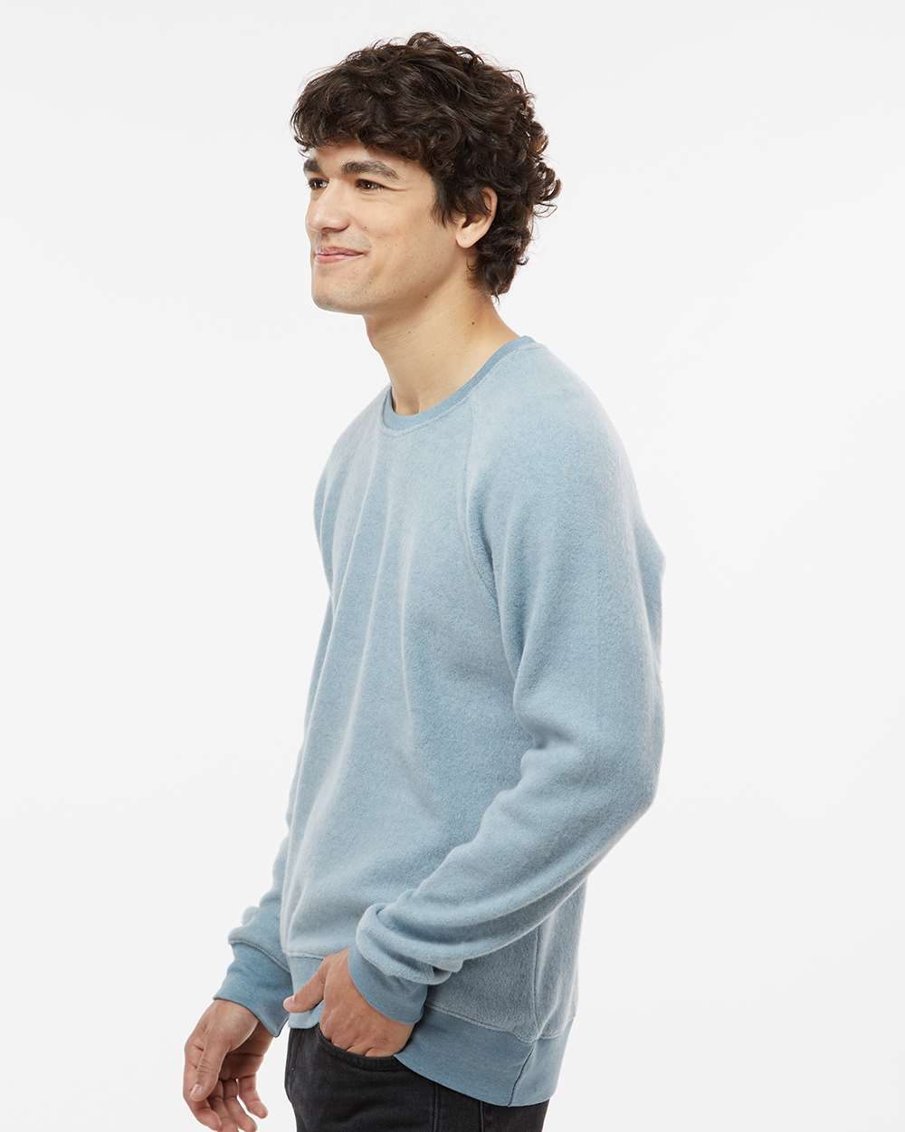 Unisex Flip Side Fleece Crewneck Sweatshirt