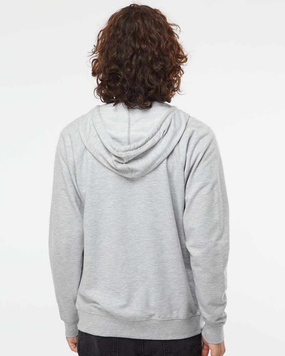 Unisex Icon Lightweight Loopback Terry Full-Zip Hooded Sweatshirt