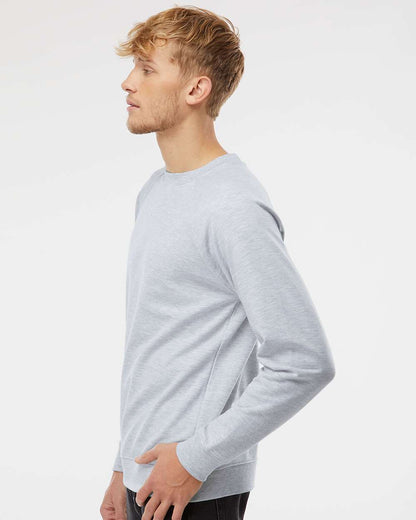 Unisex Icon Lightweight Loopback Terry Crewneck Sweatshirt