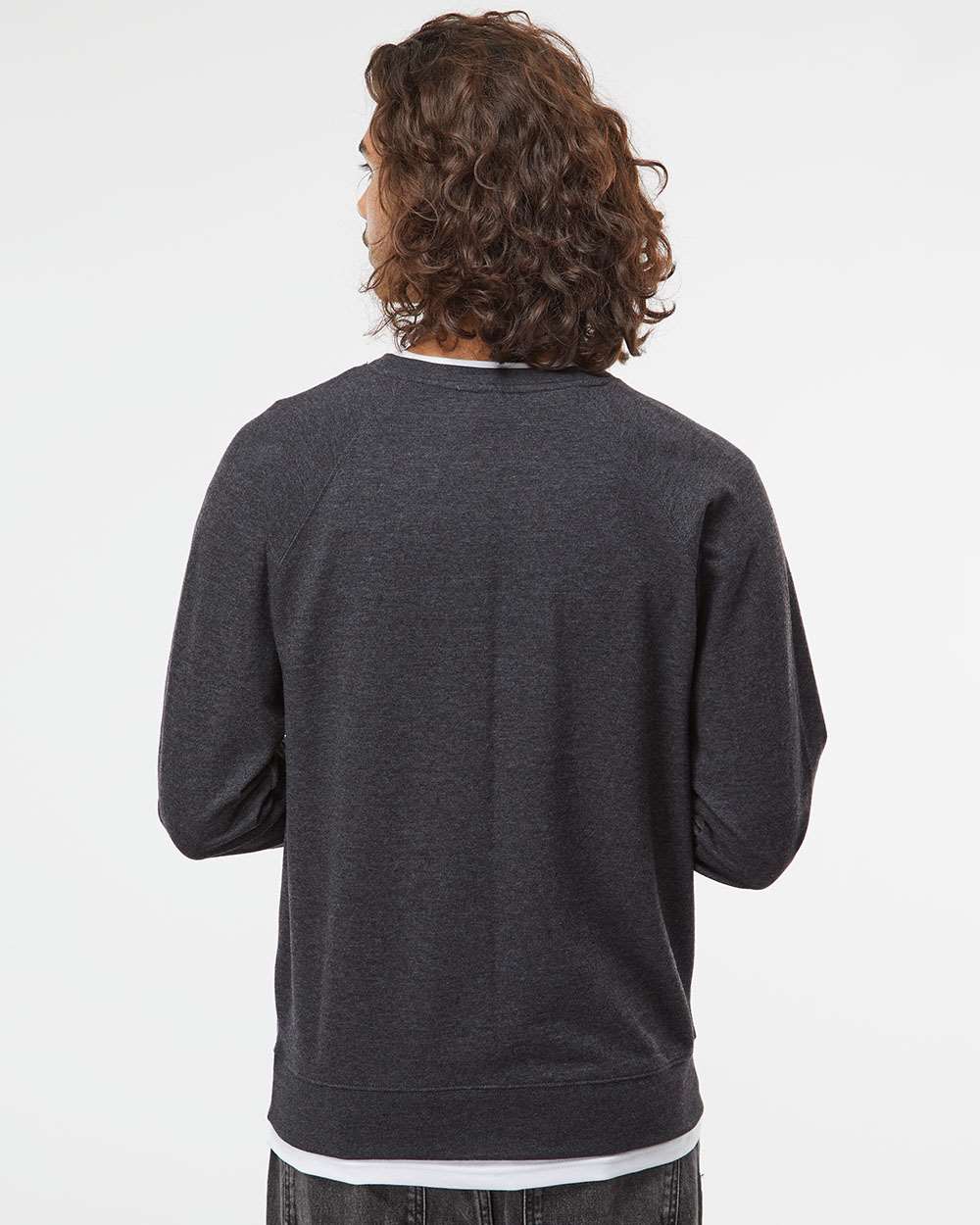 Unisex Icon Lightweight Loopback Terry Crewneck Sweatshirt