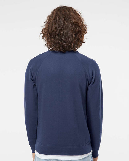 Unisex Icon Lightweight Loopback Terry Crewneck Sweatshirt