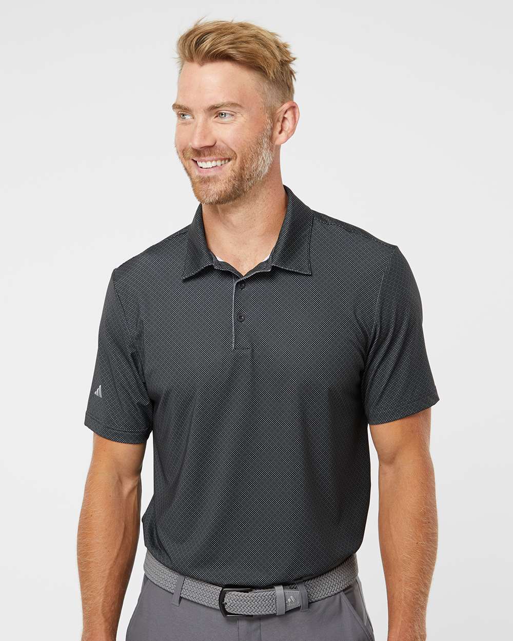 Men's Ultimate365 Diamond Dot Print Polo