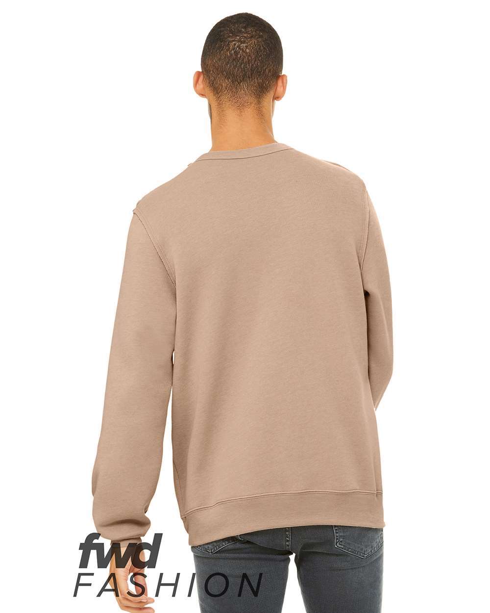 FWD Fashion Raw Seam Crewneck Sweatshirt