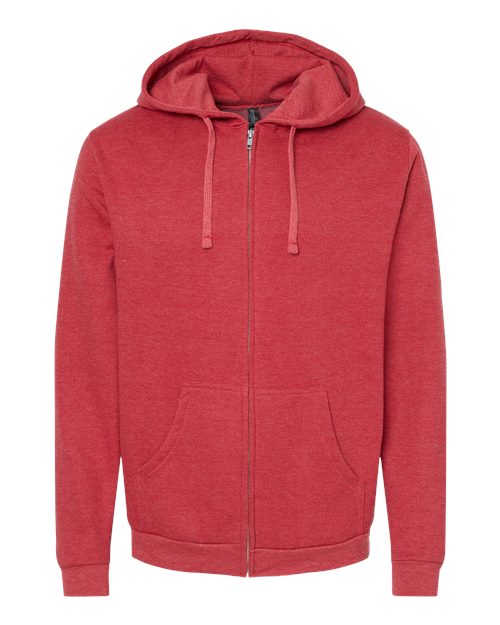 M&O Unisex Zipper Fleece Hoodie