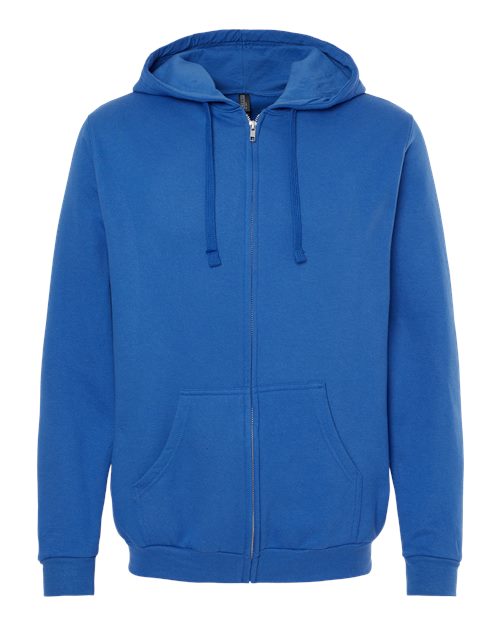 M&O Unisex Zipper Fleece Hoodie