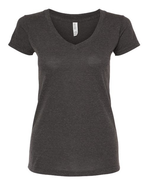 M&O Women's Deluxe Blend V-Neck T-Shirt