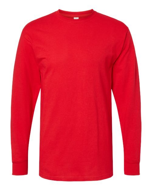 M&O Unisex Gold Soft Touch Long Sleeve T-Shirt