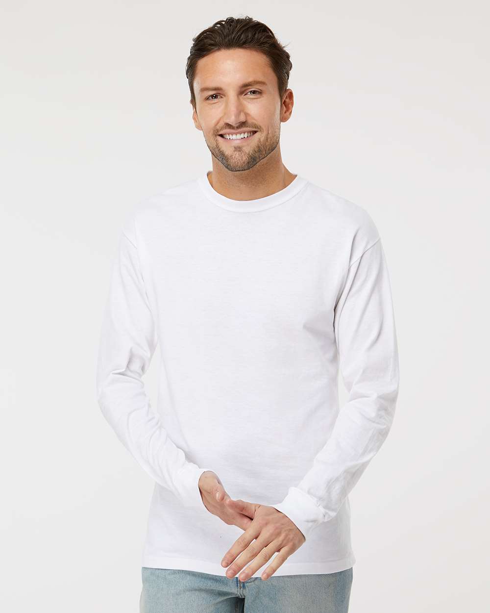 Unisex Gold Soft Touch Long Sleeve T-Shirt