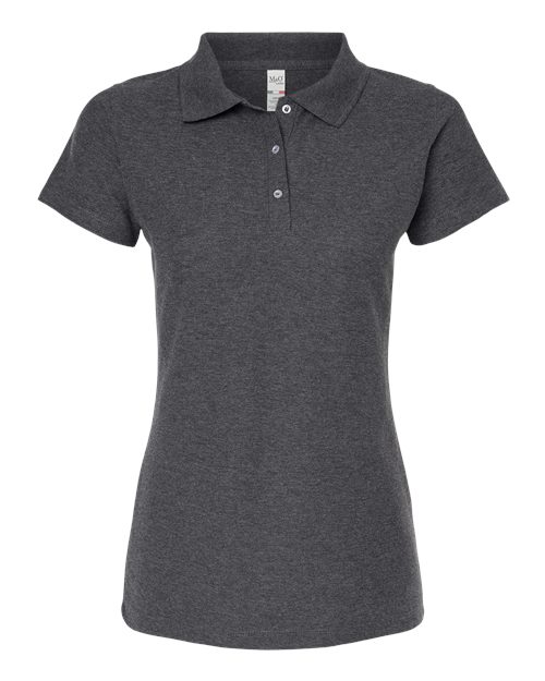 M&O Women's Soft Touch Polo