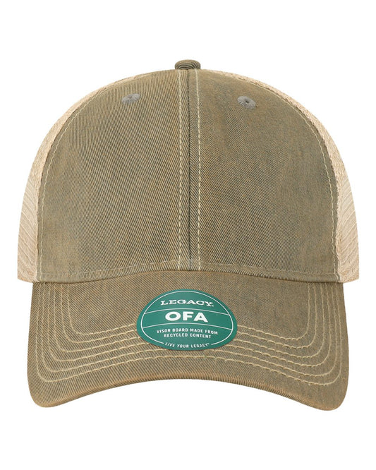 Legacy Old Favorite Trucker Cap One Size Grey/Khaki