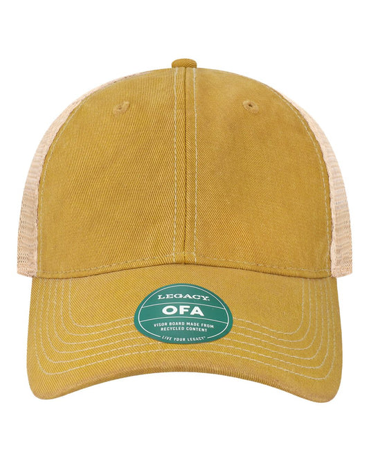 Legacy Old Favorite Trucker Cap One Size Yellow/Khaki