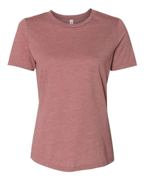 BELLA + CANVAS Women’s Relaxed Fit Heather CVC Tee