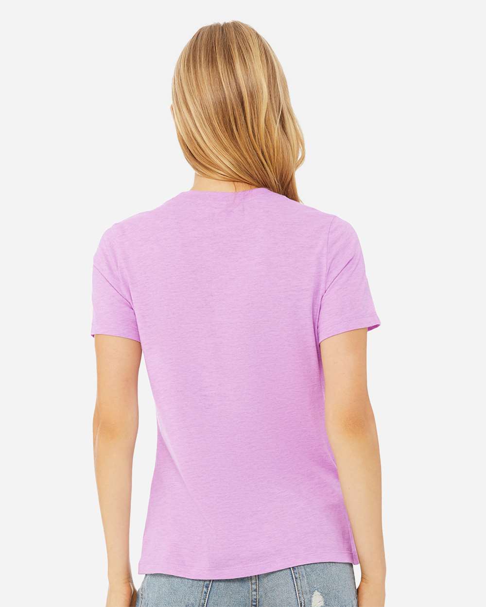 WomenÃ‚â€™s Relaxed Fit Heather CVC Tee