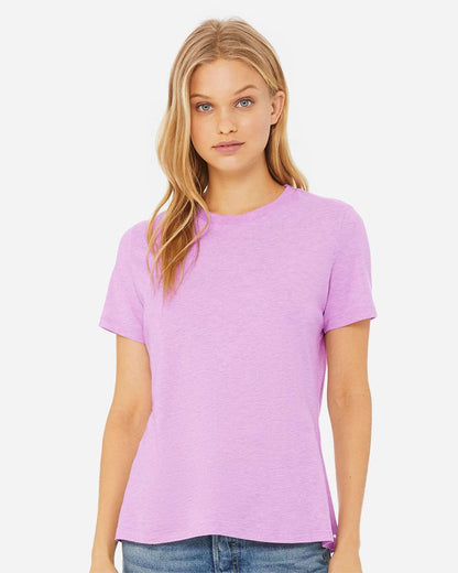 WomenÃ‚â€™s Relaxed Fit Heather CVC Tee