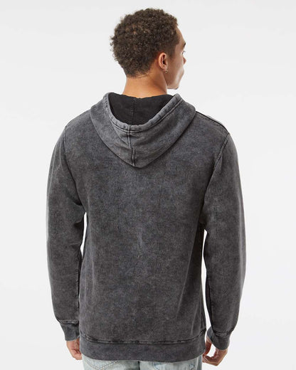 Unisex Midweight Mineral Wash Hooded Sweatshirt