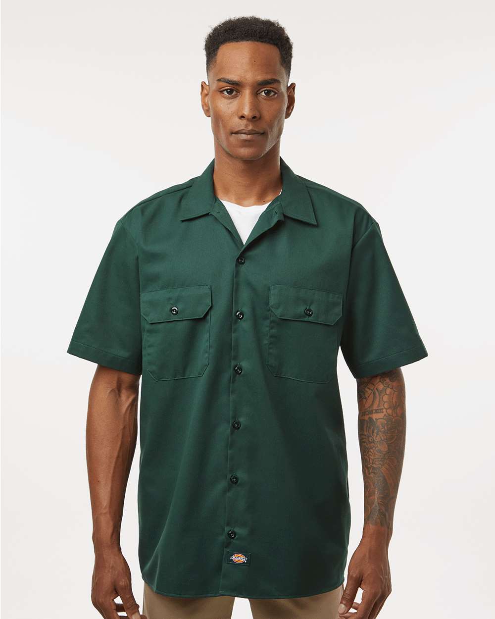 Men's Short Sleeve Work Shirt