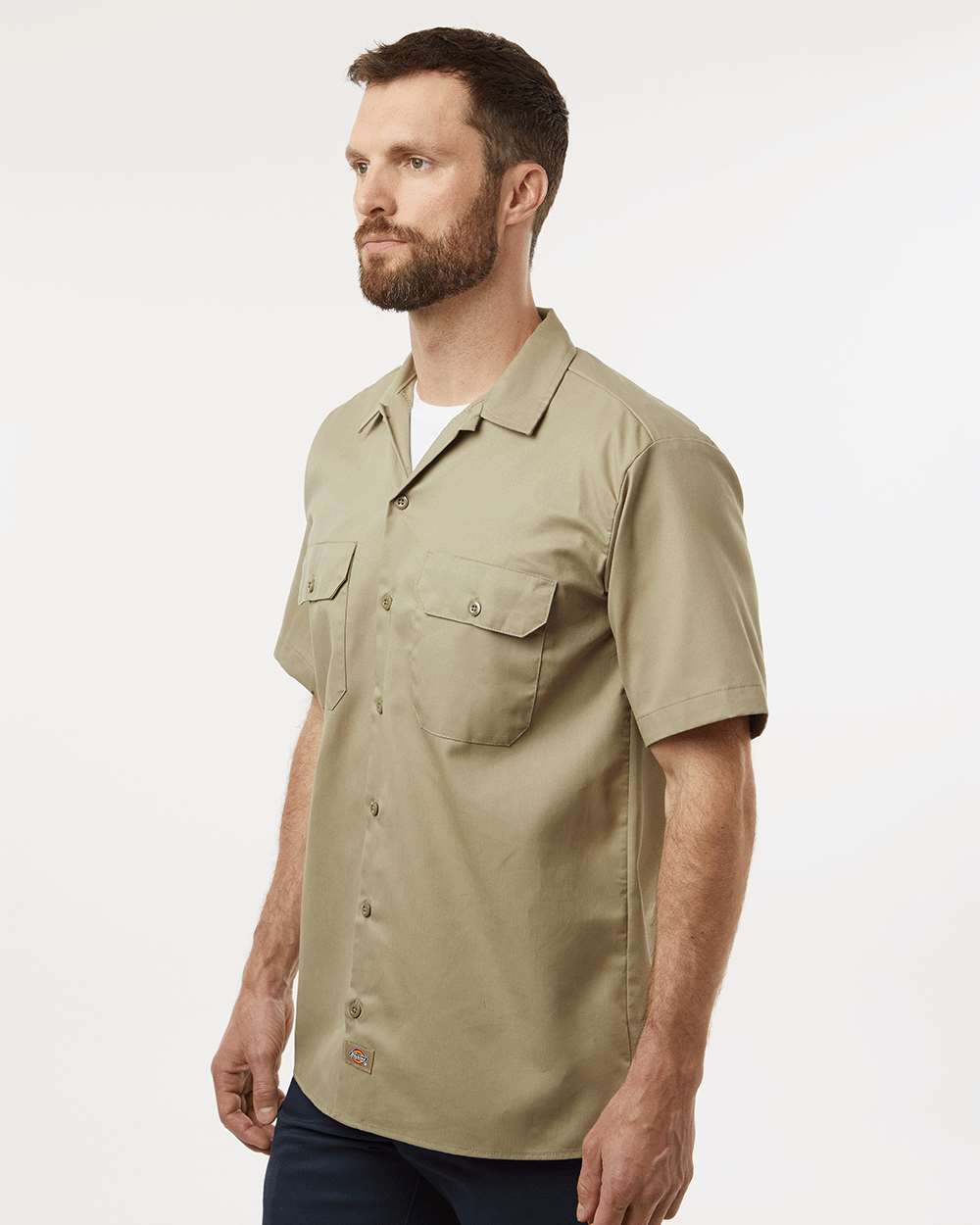 Men's Tall Short Sleeve Work Shirt