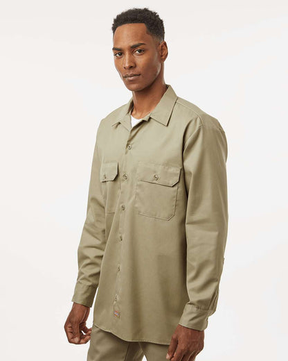 Men's Tall Long Sleeve Work Shirt