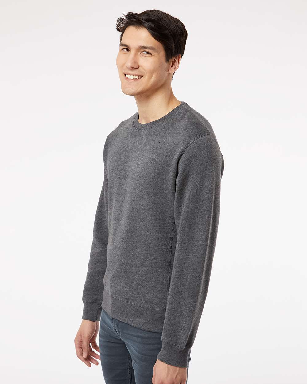 Unisex Triblend Fleece Crewneck Sweatshirt