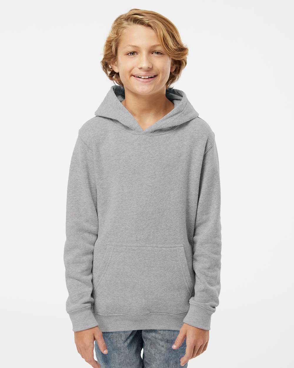 Youth Triblend Fleece Hooded Sweatshirt