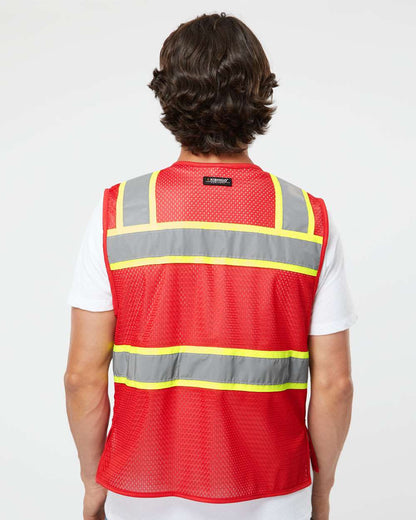 Unisex EV SeriesÃ‚Â® Enhanced Visibility 3 Pocket Mesh Vest