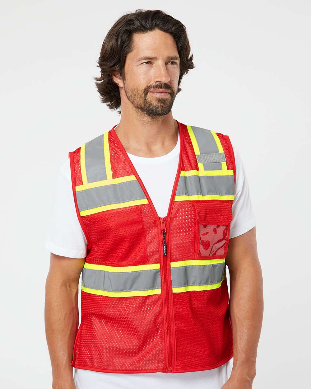 Unisex EV SeriesÃ‚Â® Enhanced Visibility 3 Pocket Mesh Vest