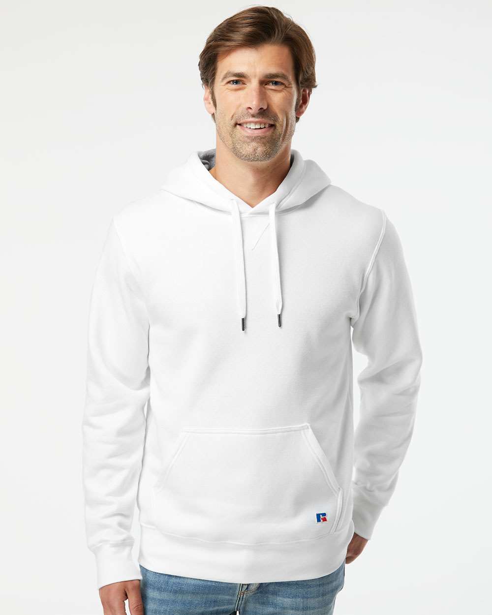 Unisex Cotton Rich Fleece Hooded Sweatshirt