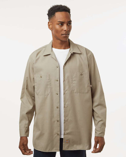 Men's Industrial Long Sleeve Work Shirt